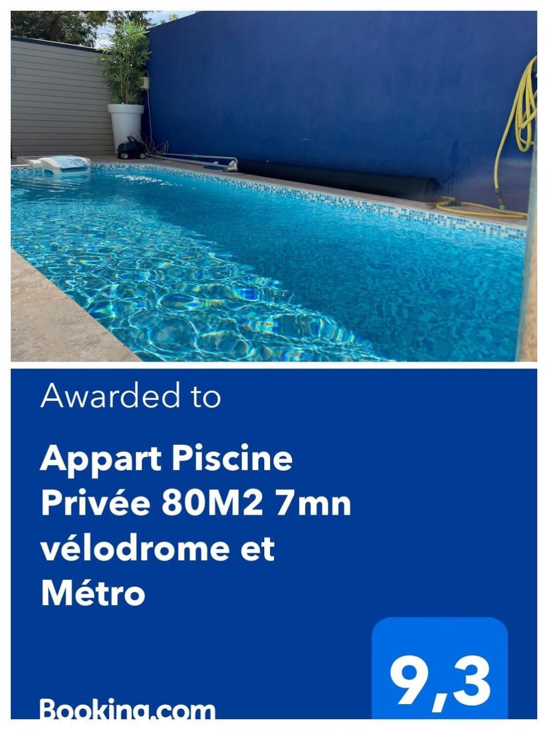 Appart Piscine Privee 80M2 7Mn Velodrome Et Metro Marseille Eksteriør bilde